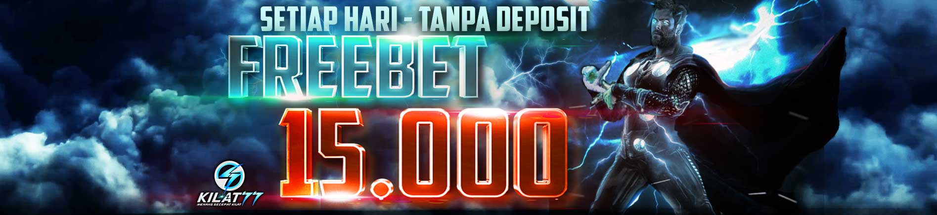 Dapatkan Sekarang Juga!!!  FREEBET 15.000,-